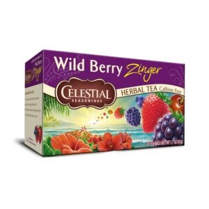 Wild Berry Zinger Herbal Tea | Packaged