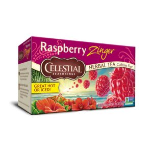 Raspberry Zinger Herbal Tea | Packaged