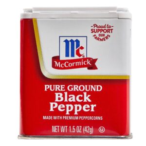 Ground Black Pepper Spice | Packaged