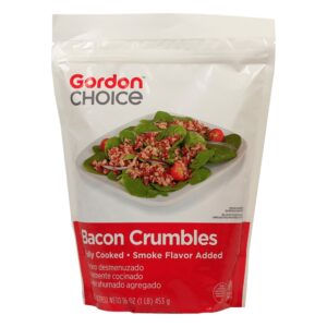 Cooked Diced Bacon Crumbles | Packaged