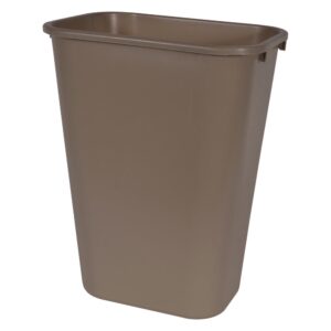 20" Beige Trash Container | Packaged