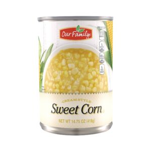 Cream Style Sweet Corn | Packaged