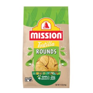 Mission Chips Yellow Round 11oz | Packaged