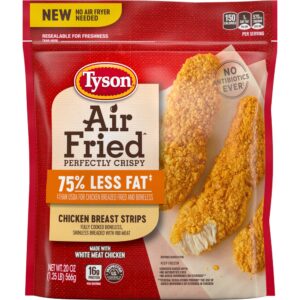 Air Fried Chicken Breast Strips | Packaged