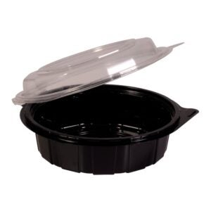 CONT PLASTIC 7.5" DEEP DOME HINGED 26 | Raw Item