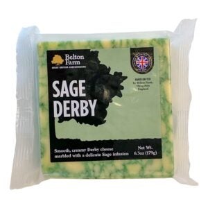 Sage Derby Cheese | Packaged