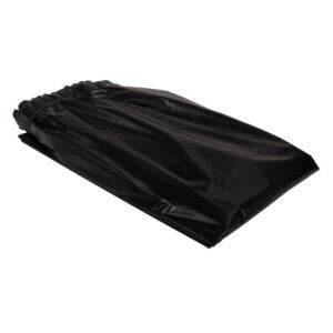 Black Plastic Table Skirt | Raw Item