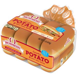 Country Potato Hot Dog Buns | Packaged