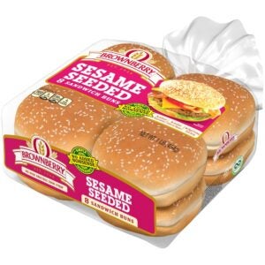 Sesame Sandwich Buns | Packaged