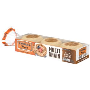 Multi-Grain English Muffins | Packaged