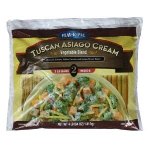 Tuscan Asiago Cream Vegetable Blend | Packaged