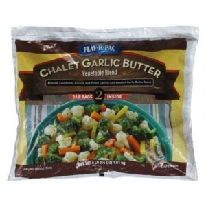 Chalet Garlic Butter Vegetable Blend | Packaged