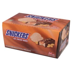 Snickers Novelty Ice Cream Bars | Packaged