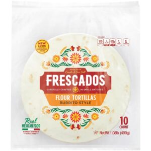 8" Flour Burrito Tortillas | Packaged