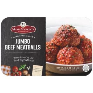 Jumbo Beef Meatballs | Packaged