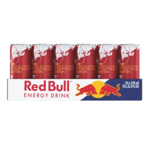 Peach-Nectarine Red Bull Energy Drink | Corrugated Box