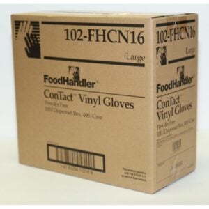 Large Powder-Free Vinyl Gloves | Corrugated Box