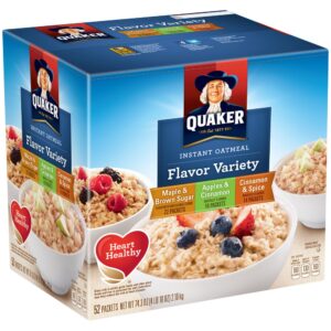 Quaker Instant Oatmeal Variety Pack | Packaged