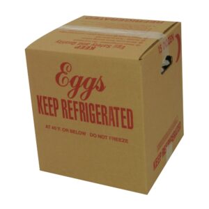 EGG LRG BRN CAGE FREE 15-1DZ WEAVER | Corrugated Box