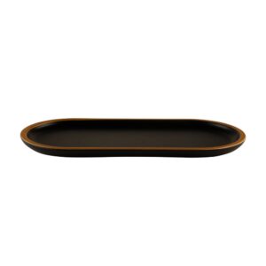 Oval Plate, 12 5/8" x 5 7/8" x 3/4" h | Raw Item