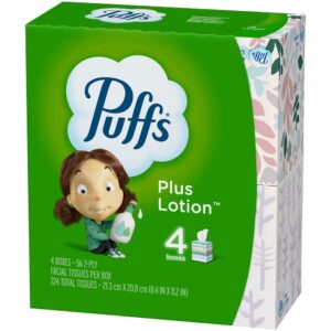 Facial Tissue with Lotion | Packaged