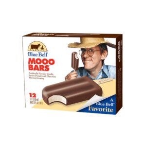 Blue Bell Moo Bars 12pk | Packaged