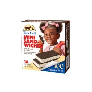 Blue Bell Mini Ice Crm Sandwiches16pk | Packaged