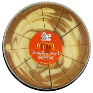 Pumpkin Swirl Cheesecake | Packaged