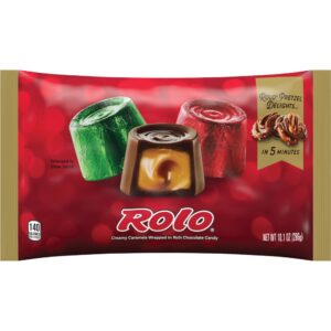 Creamy Caramel Rolos | Packaged