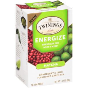 Energize Matcha Tea Bags | Packaged