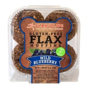 Flax Blueberry Muffins | Packaged