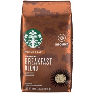 Breakfast Blend Ground Coffee | Packaged