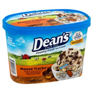 Premium Moose Tracks Ice Cream | Packaged