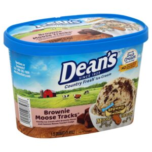 Brownie Moose Tracks Ice Cream | Packaged