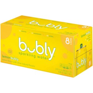 Lemon Bubly Sparkling Water | Packaged