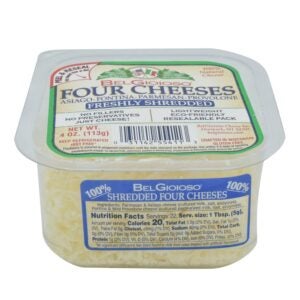 Four Cheeses Shredded Blend | Packaged