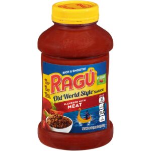 Old World Style Traditional Pasta Sauce Flavored with Meat | Packaged