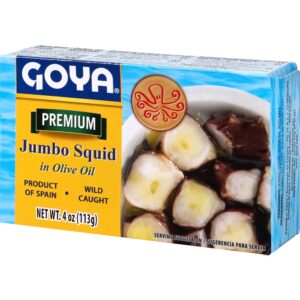 Jumbo Squid in Olive Oil | Packaged