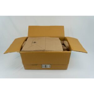 BAG PPR KRFT 12X9X16 W/HNDL 250CT | Packaged