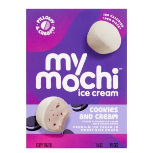 Cookies & Cream Mochi Ice Cream | Packaged