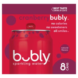 Bubly Cranberry 3-8pk 12oz | Packaged