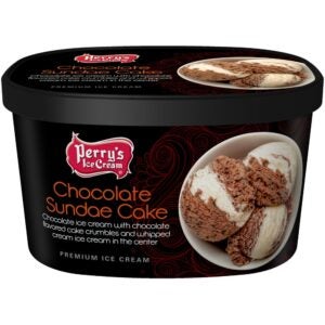 Perry's Choc Sundae Cake Ice Cream 1.5 Q | Packaged