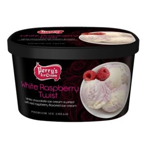 Perry's White Raspberry Twist Ice Cream | Packaged