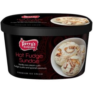 Perry's Hot Fudge Sundae Ice Cream 1.5 Q | Packaged