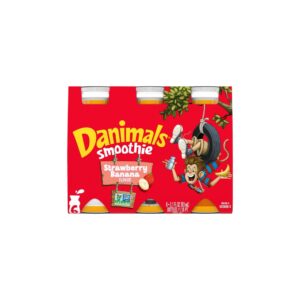 Dannon Danimals Swingin Strawberry Banan | Packaged