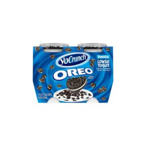 Yocrunch Vanilla Oreo 4Pk 4oz | Packaged