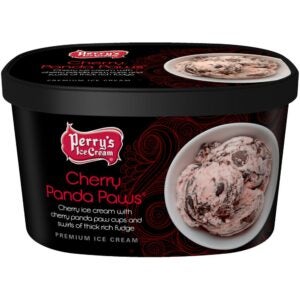 Panda Paws Cherry Ice Cream | Packaged