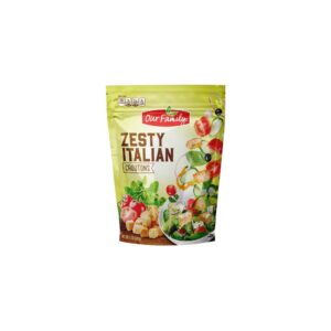 Our Family Italian Seasoned Croutons 5oz | Packaged