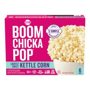 Lightly Sweet Microwaveable Kettle Popcorn | Packaged