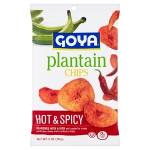 Hot & Spicy Plantain Chips | Packaged